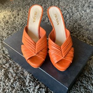 Prada Heels 🧡